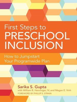 cover image of First Steps to Preschool Inclusion